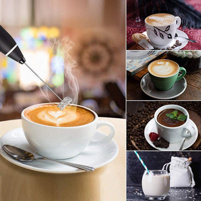 USB перезаряжаемый погружной блендер Mini Frother для капучино латте кофе яйцо
