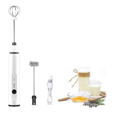 USB перезаряжаемый погружной блендер Mini Frother для капучино латте кофе яйцо