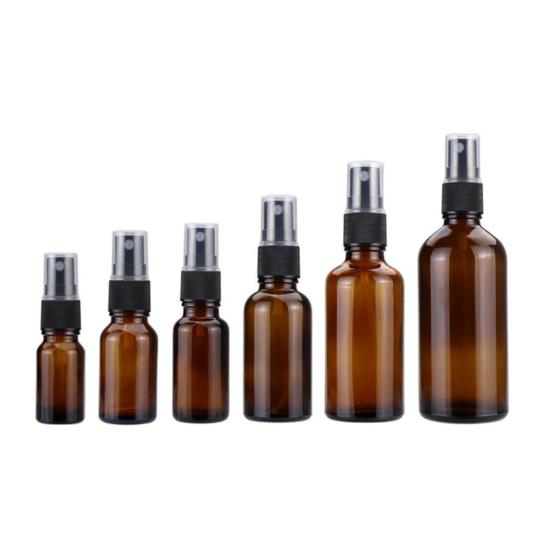 бутылки брызг 30ml 50ml 100ml Амбер стеклянные для бутылки брызг тумана эфирных масел