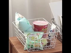 Wire Storage Baskets Metal Wire Baskets Pantry Organization with Handles