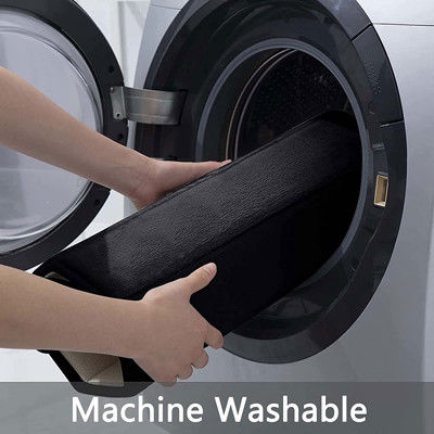 Абсорбент выскальзывания черных резиновых мягких циновок ванны пены памяти не