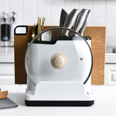 Пластиковый многофункциональный шкаф хранения ножа и ложки Tableware кухни