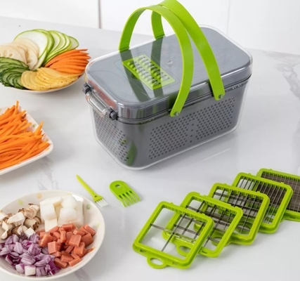 Кухня оборудует набор резца терки овоща Slicer тяпки плода овоща ручной