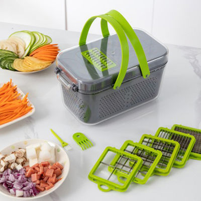 Многофункциональный Slicer тяпки овоща резца лука ПК аксессуаров 22 инструмента кухни