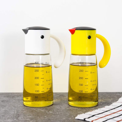 Spout Не-потека нержавеющей стали Cruet бутылки распределителя оливкового масла течебезопасный стеклянный