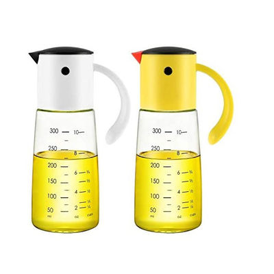 Spout Не-потека нержавеющей стали Cruet бутылки распределителя оливкового масла течебезопасный стеклянный