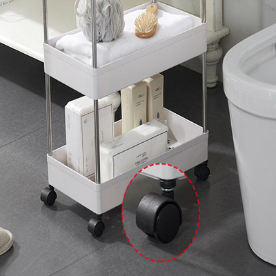 Разнослоистый мобильный шкаф вагонетки хранения для Bathroom спальни кухни