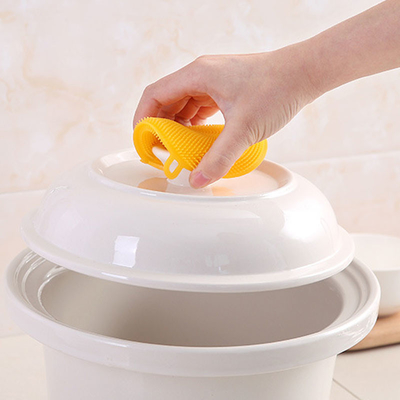 Нагрейте скруббер блюда силикона поставок кухни большей части Dishwashing изоляции