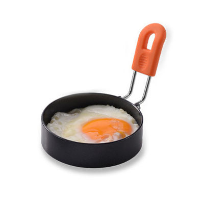 Анти- ошпарьте прессформу кольца яичницы посуды 2.95Inch нержавеющей стали 4 пакета с щеткой масла