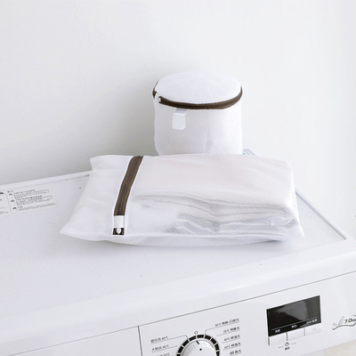 Нейлон продуктов белой посуды Microfiber пластиковый фильтрует сетку сумки мытья прачечной