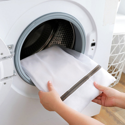 Нейлон продуктов белой посуды Microfiber пластиковый фильтрует сетку сумки мытья прачечной