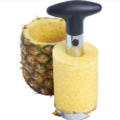 Ананаса посуды нержавеющей стали корки Slicer инструмента свободного вырезая сердцевина из с отделяемой ручкой