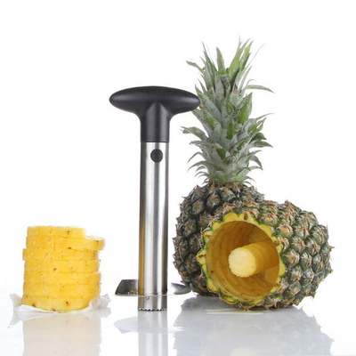 Ананаса посуды нержавеющей стали корки Slicer инструмента свободного вырезая сердцевина из с отделяемой ручкой