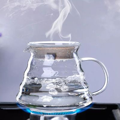 Handmade необходимое Barista оборудует кофеварку боросиликатного стекла со стеклянным фильтром воронки