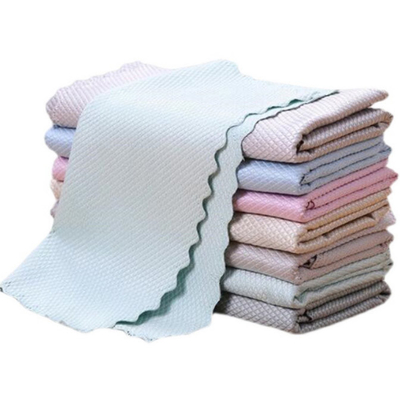 Ткань Microfiber Easycleanco масштаба рыб ткани чистки Nanoscale