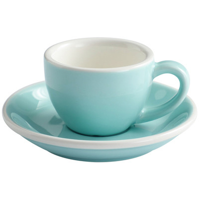 Multicolor чашки эспрессо фарфора 75ml с поддонниками ссыпают поставки кухни
